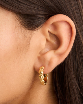 By Charlotte All Kinds Of Beautiful Hoops - 18k Gold Vermeil