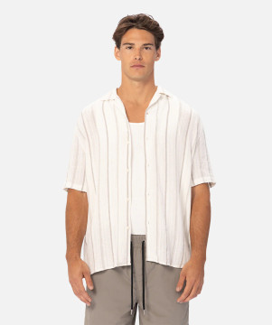 Industrie Bolzano S/S Shirt - Off White/Stone