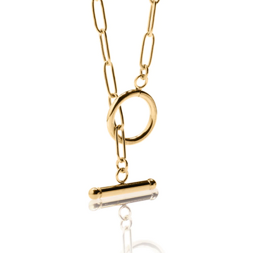 Ever Downtown Toggle Chain Necklace - Gold