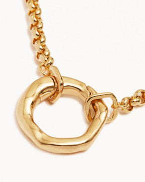 By Charlotte Horizon Annex Link Necklace - 18k Gold Vermeil