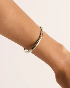 By Charlotte Lover Bangle - Sterling Silver