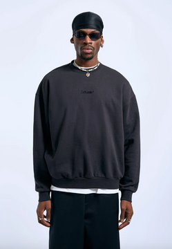 Dr Denim Kenan Sweatshirt - Off Black