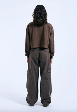 Dr Denim Donna Cargo Pant - Dark Cedar