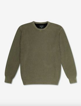 Mr Simple Fisher Knit - Fatigue