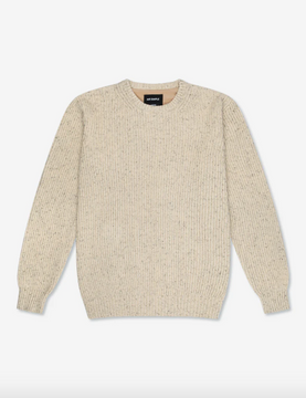 Mr Simple Fisher Knit - Oatmeal