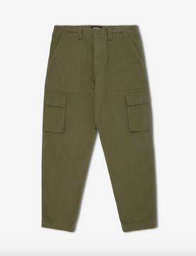 Mr Simple Cargo Pant - Vintage Army