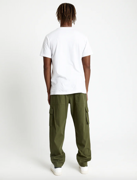 Mr Simple Cargo Pant - Vintage Army