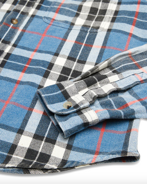 Deus Vacay Check Shirt - Blue Turquoise