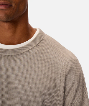 Industrie Nanterre Crew Neck Knit - Rhino