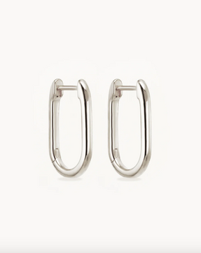 By Charlotte Journey Hoops - Sterling Silver
