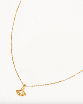 By Charlotte I Am Protected Necklace - 18k Gold Vermeil