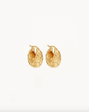 By Charlotte Entwined Hoops - 18k Gold Vermeil