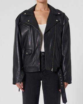 Neuw Brixton Leather Jacket - Black