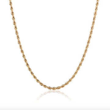 Ever Perform Rope Chain Necklace - Gold