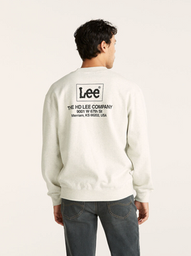 Lee Utility Slouch Sweater - Grey Marle