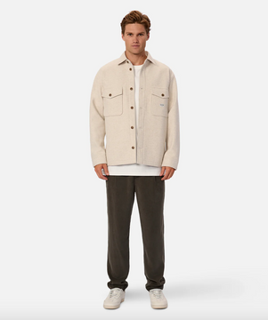 Industrie New Coleman Jacket - Oatmeal Melange