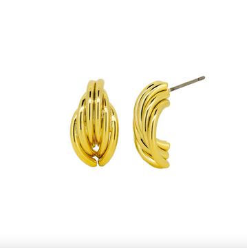 Jolie & Deen Zahara Earrings - Gold