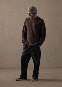 Mctavish Fisherman Knit Jumper - Light Brown