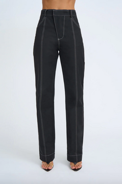 By Johnny The Midnight Pant - Black/Ivory