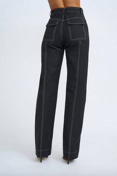 By Johnny The Midnight Pant - Black/Ivory
