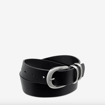 Status Anxiety Let it Be Belt - Black/Silver