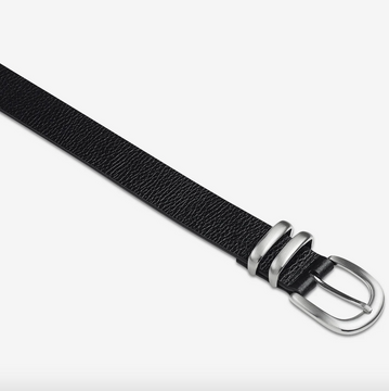 Status Anxiety Let it Be Belt - Black/Silver