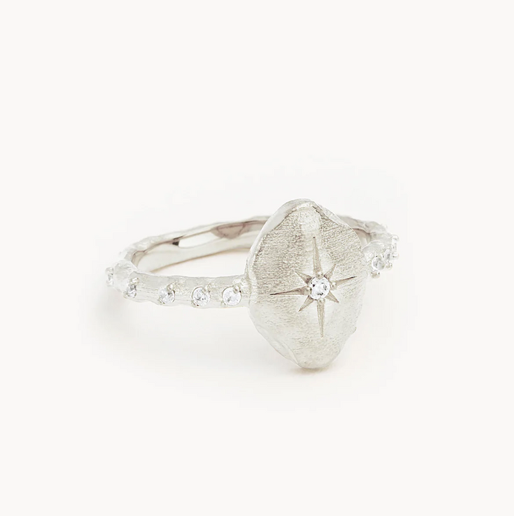 By Charlotte North Star Ring - Silver