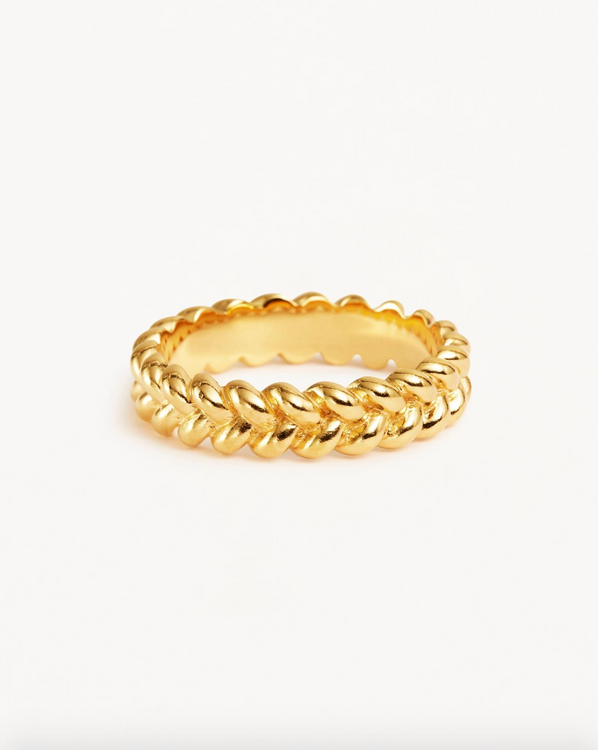 By Charlotte Intertwined Ring - Gold