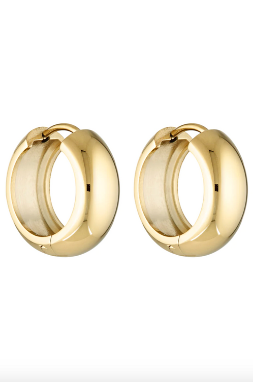 Porter Petite Thick Huggies 18mm - Gold