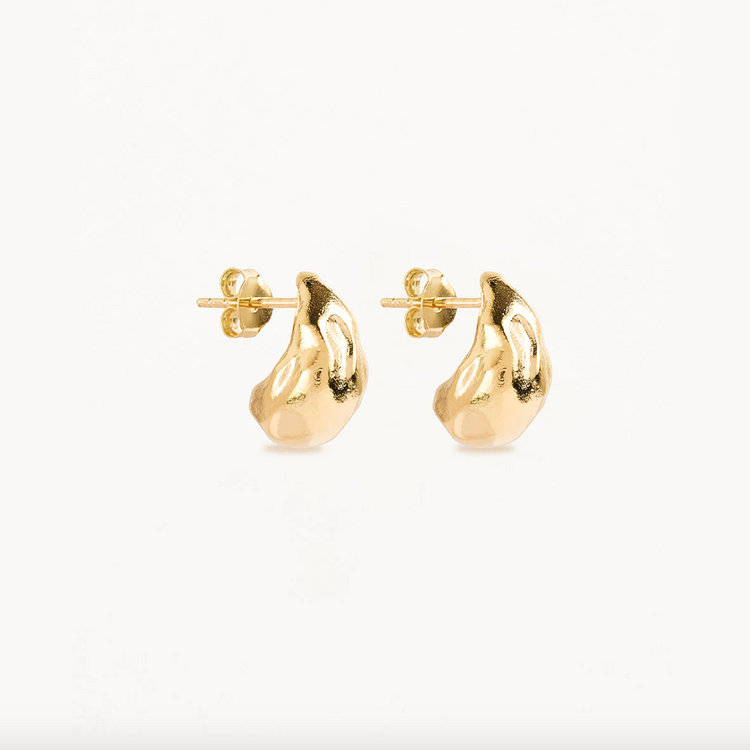 By Charlotte Wild Heart Small Earrings - Gold