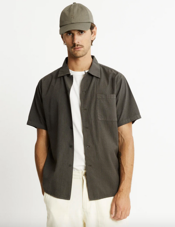 Mr Simple Onshore SS Shirt - Thyme