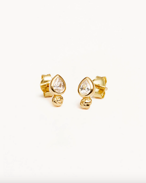 By Charlotte Adore You Stud Earrings - 18k Gold Vermeil