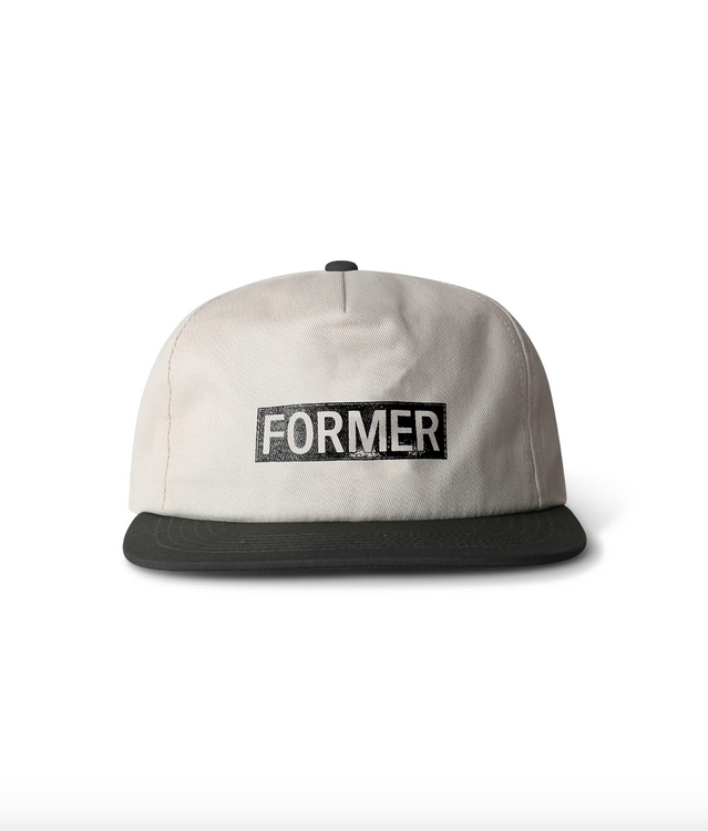 Former Legacy Plate Cap - Bone/Black