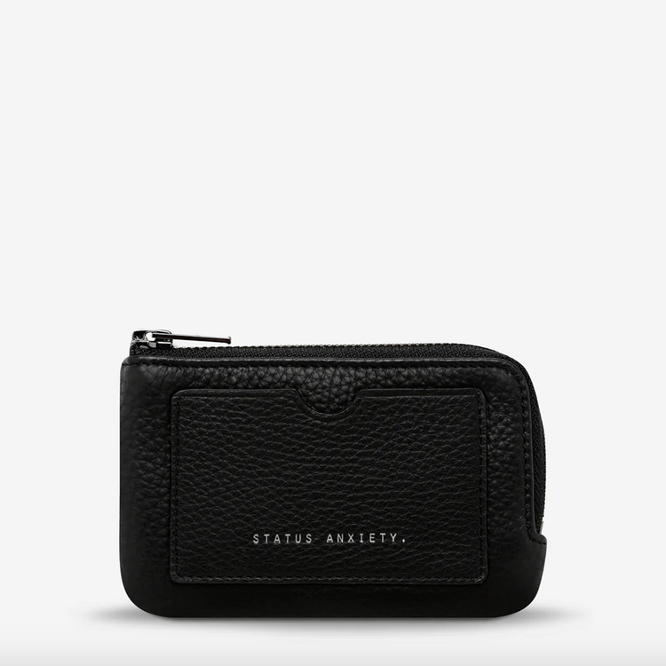 Status Anxiety Left Behind Wallet - Black