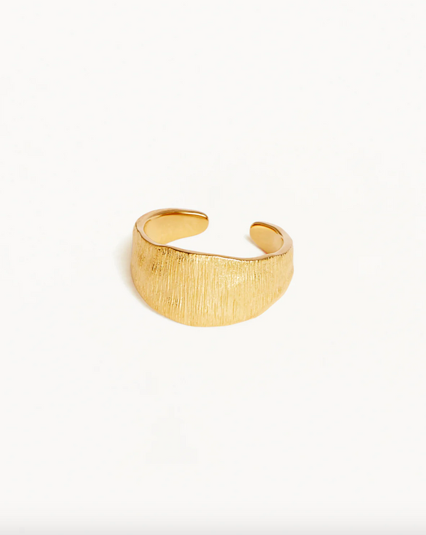 By Charlotte Woven Light Ring - 18k Gold Vermeil