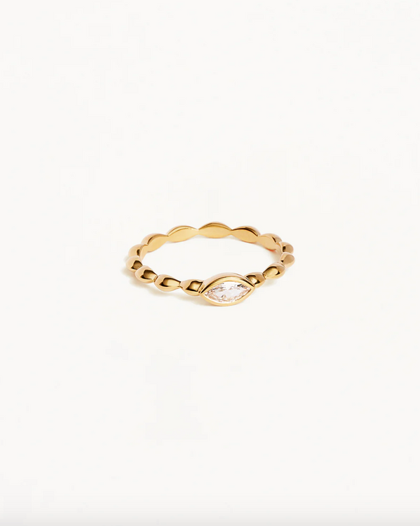 By Charlotte Lucky Eye Ring - 18k Gold Vermeil