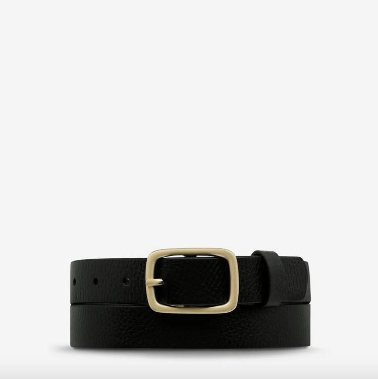 Status Anxiety Nobody’s Fault Belt - Black/Gold