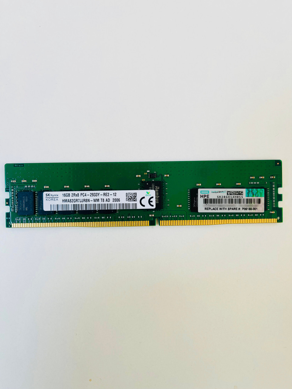SK hynix 16GB 2Rx8 PC4-2933Y-RE2-12 メモリ（SK Hynix 16GB