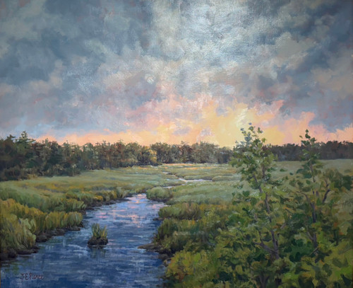 "Gathering Storm" - 20" x 24"  Oil on Canvas