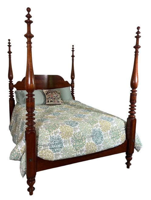 Four Pencil Poster Old Tavern Bed Queen by Harden Furniture SOLD