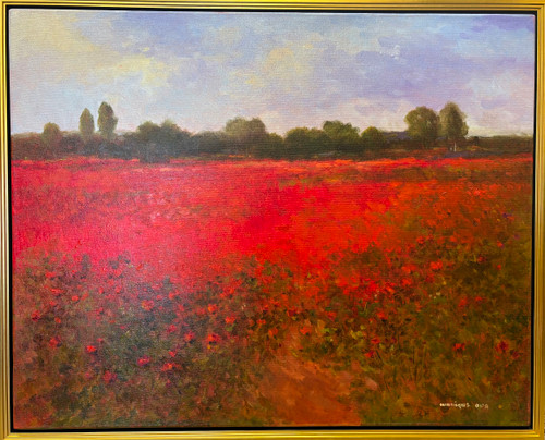 "In Love Again" - 24" x 30" Oil on Masonite