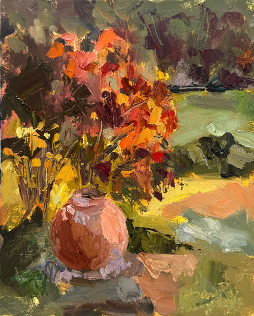 "Autumn Vessel" - 10" x 8" Oil on Linen