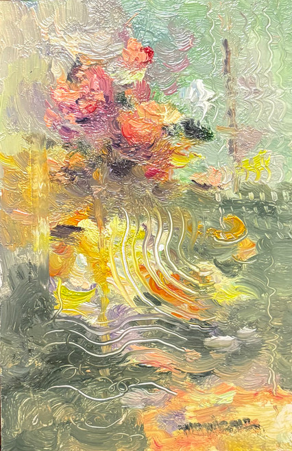 "Imagination" - 4" x 6" Oil on Aluminum