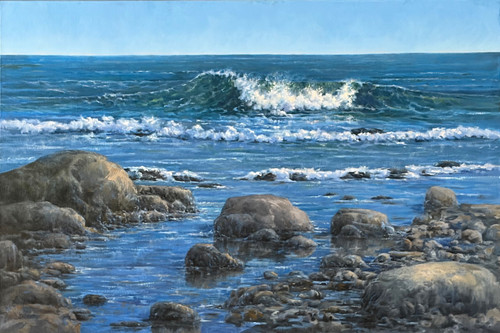 "Bluebird Day" - 24" x 36" Oil on Canvas