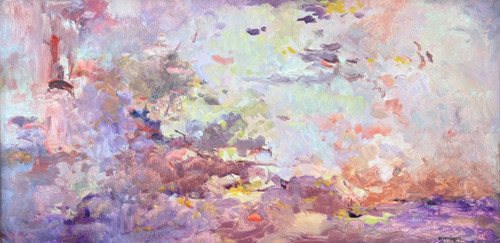 "Exodus" - 12" x 24" Oil on Copper