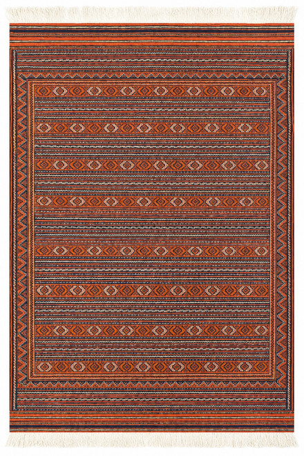 4.5'x6.5' Vintage Authentic Baluch Kilim Rug