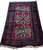 3.5x6 ft. Hand-Knotted Wool Vintage Baluch Nomads Rug #30