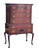 Queen Anne Style Mahogany Highboy