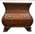 Curved Sided Chest / Bureau with 3 drawers