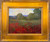 "Poppies by the Village" - 11" x 14" Oil on Masonite SOLD
